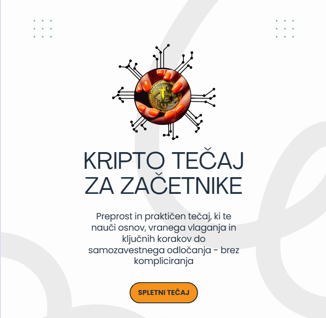 kripto tecaj za zacetnike